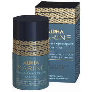 Антиперспірант для тіла Estel Professional Deep Alpha Marine 50 мл (4606453067148) ТОП в Ужгороді