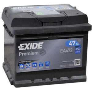 Автомобильный аккумулятор Exide Premium 6СТ-47 (EA472) 47 Ач (-/+) Euro 450 А (EA472)