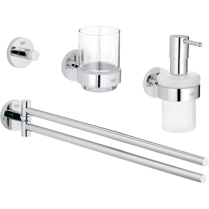 Набір аксесуарів GROHE Essentials 40846001 4 в 1 ТОП в Ужгороді