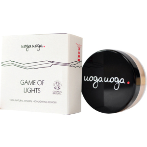 Натуральна пудра-хайлайтер Uoga Uoga Game Of Lights №645 з мінералами 4 г (47749023) краща модель в Ужгороді