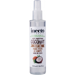 Разглаживающее масло для тела Inecto Naturals Coconut Body Oil 200 мл (5012008591102) лучшая модель в Ужгороде