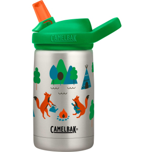 Спортивная термофляга для воды CamelBak 2284101040 eddy+ Kids Kids SST Vacuum Insulated 12oz Camping Foxes 0.35 л (886798025063) ТОП в Ужгороде