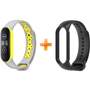 Xiaomi Mi Band 5 MiJobs Sport Grey/Yellow (MJ5-SP012GY) лучшая модель в Ужгороде