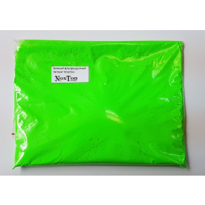 хорошая модель Флуоресцентный (ультрафиолетовый) пигмент Нокстон Зеленый (Зеленое свечение в УФ) 1 кг
