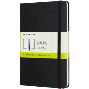 Нотатник Moleskine Classic 11,5 х 18 см 192 сторінки без линівки Чорна (8058647626604) ТОП в Ужгороді