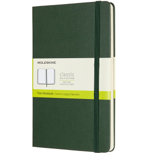 Нотатник Moleskine Classic 13 х 21 см 240 сторінок без линівки Миртовий Зелений (8058647629070)