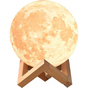 Настільний світильник - нічник UFT Magic 3D Moon Light Touch Control Місяць 15 см краща модель в Ужгороді