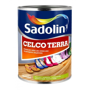 Лак для підлоги Sadolin Celco Terra Напівглянцевий Безбарвний 6 x 1 л ТОП в Ужгороді