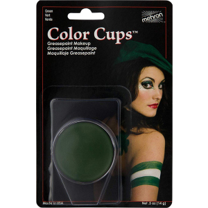 Кремовый грим Mehron Color Cups Green 12 г (CCC-G) (764294502069) ТОП в Ужгороде