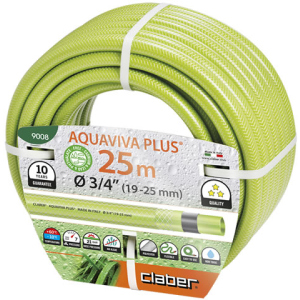 Шланг поливочный Claber Aquaviva Plus 3/4" 25 м Салатовый (90080000) ТОП в Ужгороде