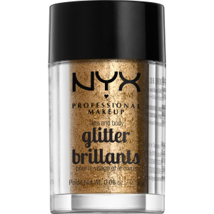 Гліттер NYX Professional Makeup Face & Body Glitter 08 Bronze 2.5 г (800897846800) краща модель в Ужгороді