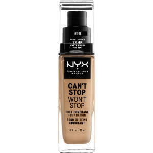 Жидкая тональная основа NYX Professional Makeup Can`t Stop Won`t Stop 24-Hour Foundation 11 Beige 30 мл (800897157289) лучшая модель в Ужгороде