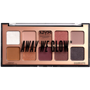 Тени для век NYX Professional Makeup Away We Glow Shdw Plt 01 Lovebeam 10 г (800897153984) ТОП в Ужгороде