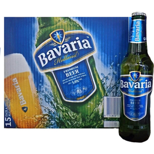 Упаковка пива Bavaria світле відфільтроване 5% 0.5 л x 15 шт (8714800013581) в Ужгороді