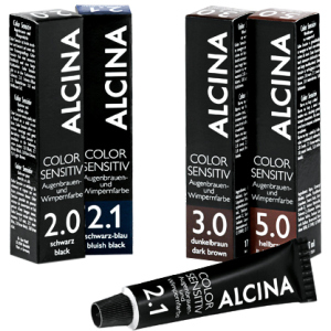 Краска для бровей и ресниц Alcina Color Sensitiv 4.8 графит 17 г (4008666173300) ТОП в Ужгороде