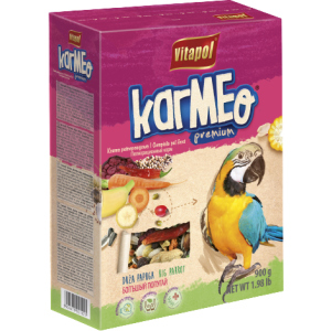 Повсякденний корм для великих папуг Vitapol Karmeo преміум 0.9 кг (2000981188184) ТОП в Ужгороді