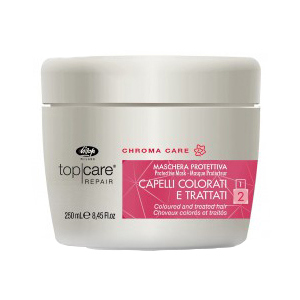 Маска защитная для окрашенных волос Lisap Top Care Repair Chroma Care Protective mask 250 мл (1800070000011) в Ужгороде