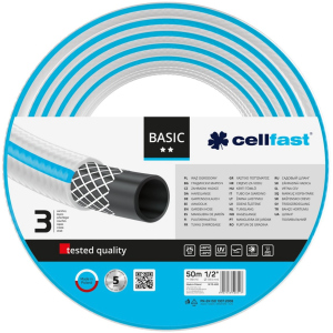 Шланг поливочный Cellfast Basic 50 м 1/2" (10-402) лучшая модель в Ужгороде