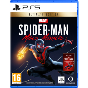 Гра Marvel Spider-Man: Miles Morales Ultimate Edition для PS5 (Blu-ray диск, Російська версія) надійний