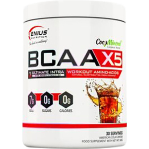 Аминокислота Genius Nutrition BCAA-X5 360 г Кола (5402869110015) в Ужгороде