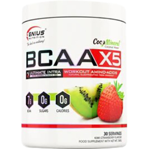 Аминокислота Genius Nutrition BCAA-X5 360 г Киви-клубника (5406872106294)