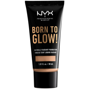 Тональна основа NYX Professional Makeup Born to Glow з натуральним сяючим фінішом 07 Natural 30 мл (800897190378)