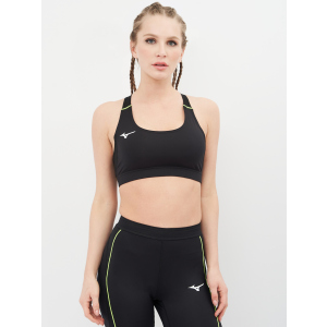 Спортивний топ Mizuno Wom Premium Bra U2EA822109 L Чорний (5054698494356) краща модель в Ужгороді