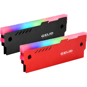 Охолодження для пам'яті Gelid Lumen RGB RAM Memory Cooling Red (GZ-RGB-02) надійний