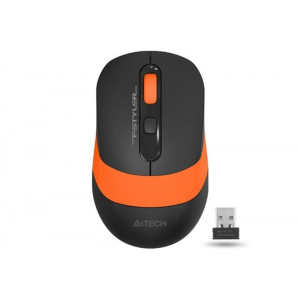 купити Миша бездротова A4Tech FG10 Black/Orange USB