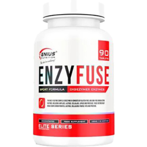 хороша модель Пробіотик Genius Nutrition Enzy Fuse 90 таблеток (5405479104610)