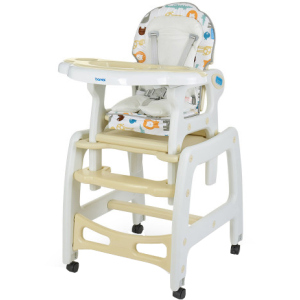 Стільчик для годування Bambi M 1563 (animal beige) (6903317102716) в Ужгороді