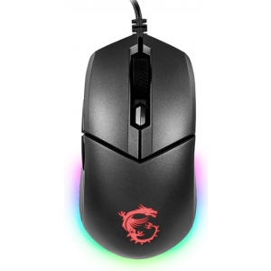 Мышь MSI Clutch GM11 RGB USB Black лучшая модель в Ужгороде