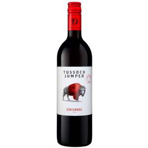 Вино Tussock Jumper Zinfandel червоне сухе 0.75 л 14.5% (3760204540203) ТОП в Ужгороді