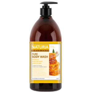 Гель для душу Naturia Мед/Лілія Pure Body Wash Honey & White Lily 750 мл (8802929996707)