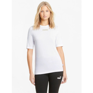 Футболка Puma Modern Basics Tee 58592902 XS White (4063697256798) краща модель в Ужгороді