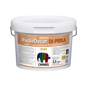 Шпатлевка дисперсионная Capadecor Stucco Di Perla Gold 2,5л Металлик