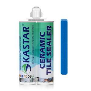 Двухкомпонентная эпоксидная фуга затирка Kastar Ceramic Tile Sealant Сапфировый синий, 400мл. рейтинг