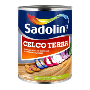 Лак для пола Sadolin Celco Terra 45 1 л Полуглянцевый ТОП в Ужгороде