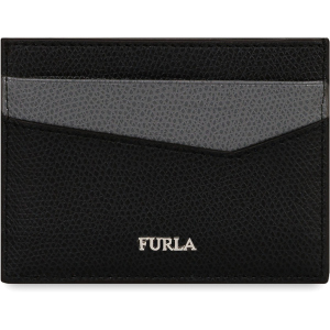 Візитниця шкіряна Furla Marte S Credit Card Case 976806 Чорна (800070041084) краща модель в Ужгороді