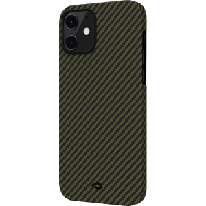 Панель Pitaka MagEZ Case Twill Apple iPhone 12 mini Black/Yellow (KI1205) в Ужгороді