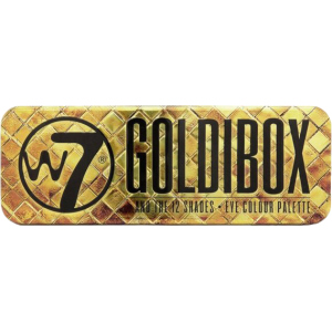 Тіні для повік W7 Goldibox Palette палетка 12 кольорів 15.6 г (5060294390381) ТОП в Ужгороді