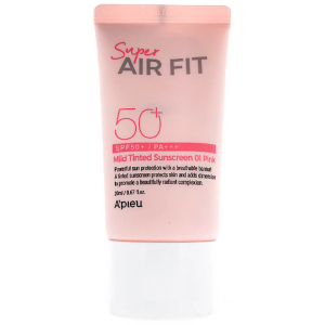 Солнцезащитный тонирующий крем A'pieu Super Air Fit Mild Tinted Sunscreen SPF50+ PA+++ 50 мл (8809643530538) в Ужгороде