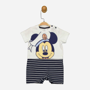 Песочник Disney Mickey Mouse MC17263 74-80 см Бело-черный (8691109876195) ТОП в Ужгороде