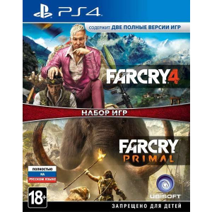 Far Cry 4 + Far Cry Primal (PS4, російська версія)