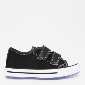 Кеды детские VUVU KIDS Black .white outsole 3732 2 33 Черные (8380001373233)