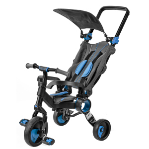 Трехколесный велосипед Galileo Strollcycle Black Синий (GB-1002-B) ТОП в Ужгороде