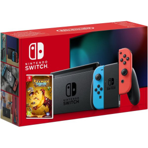 Nintendo Switch Neon Blue-Red (Upgraded version) + Гра Rayman Legends: Definitive Edition (російська версія) ТОП в Ужгороді