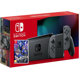 хороша модель Nintendo Switch Gray (Upgraded version) + Гра Astral Chain (російська версія)