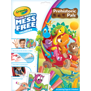 Розмальовка Crayola Color Wonder Динозаври (919068.018) (0071662027223) ТОП в Ужгороді