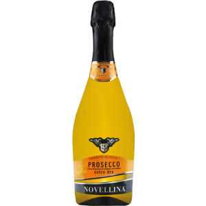 Ігристе вино Prosecco Extra Dry DOC Novellina біле сухе 0.75 л 11% (8004300360484)